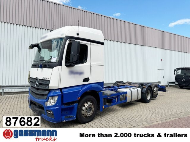 Mercedes-Benz Actros 2540 L 6x2, Retarder, Liftachse, - Cab chassis truck: picture 1 Mercedes-Benz Actros 2540 L 6x2, Retarder, Liftachse, - Cab chassis truck: picture 1