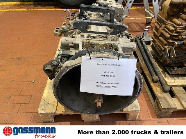 Mercedes-Benz Actros Schaltgetriebe G 240-16 mit Retarder - Gearbox for Truck: picture 2 Mercedes-Benz Actros Schaltgetriebe G 240-16 mit Retarder - Gearbox for Truck: picture 2