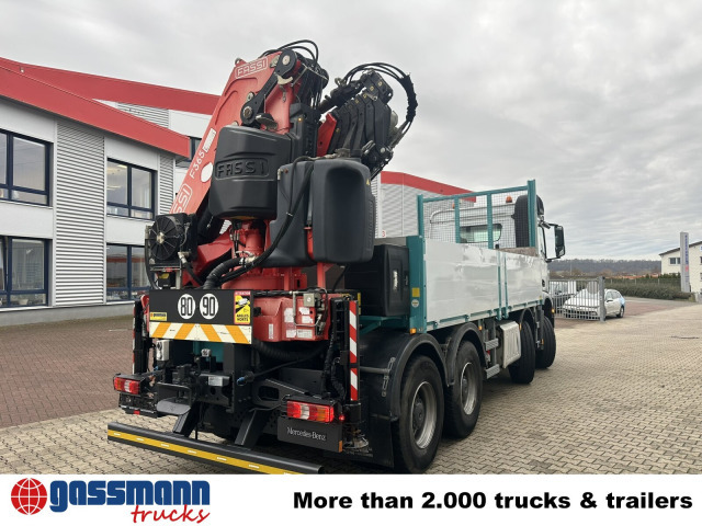Mercedes-Benz Arocs 4151 K 8x4, Fassi Heckkran F 365 RA. 2.26 - Dropside/ Flatbed truck, Crane truck: picture 2 Mercedes-Benz Arocs 4151 K 8x4, Fassi Heckkran F 365 RA. 2.26 - Dropside/ Flatbed truck, Crane truck: picture 2