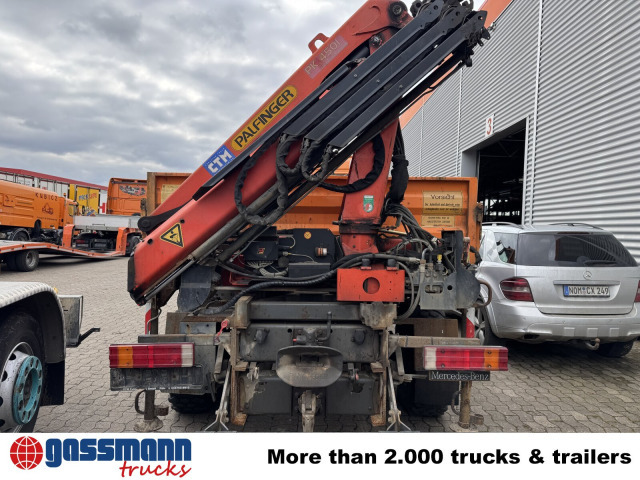 Cab chassis truck, Crane truck Mercedes-Benz Atego 1023 A 4x4, Einzelbereifung, Heckkran: picture 8