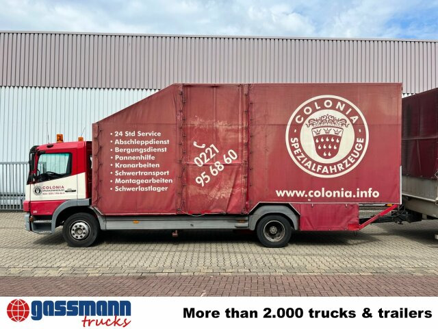 Mercedes-Benz Atego 1223 L 4x2, Kompl. Zug, Lift- & - Curtain side truck: picture 2 Mercedes-Benz Atego 1223 L 4x2, Kompl. Zug, Lift- & - Curtain side truck: picture 2