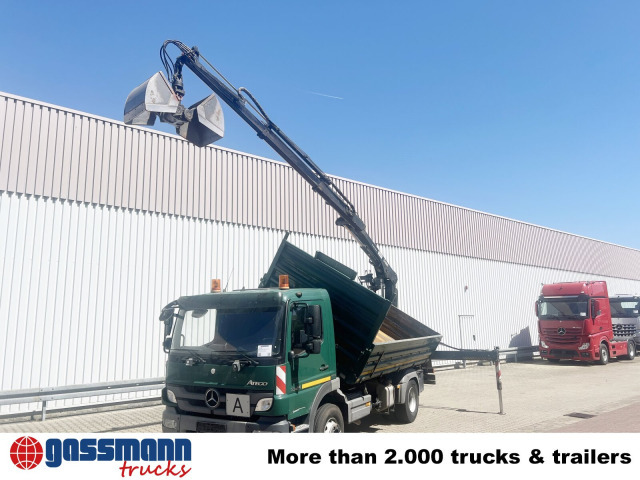 Tipper, Crane truck Mercedes-Benz Atego 1624/27 4x2, Heckkran Hiab 099 BS-2 HiDuo,: picture 8 Tipper, Crane truck Mercedes-Benz Atego 1624/27 4x2, Heckkran Hiab 099 BS-2 HiDuo,: picture 8