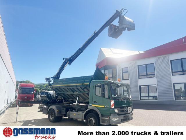 Tipper, Crane truck Mercedes-Benz Atego 1624/27 4x2, Heckkran Hiab 099 BS-2 HiDuo,: picture 9 Tipper, Crane truck Mercedes-Benz Atego 1624/27 4x2, Heckkran Hiab 099 BS-2 HiDuo,: picture 9