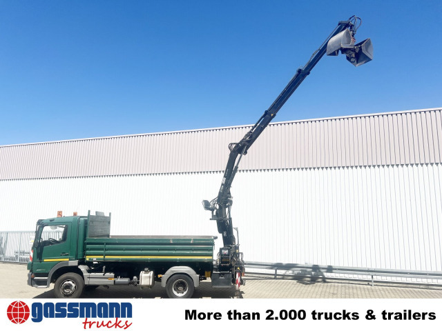 Tipper, Crane truck Mercedes-Benz Atego 1624/27 4x2, Heckkran Hiab 099 BS-2 HiDuo,: picture 14 Tipper, Crane truck Mercedes-Benz Atego 1624/27 4x2, Heckkran Hiab 099 BS-2 HiDuo,: picture 14