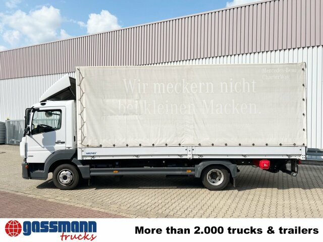 Dropside/ Flatbed truck Mercedes-Benz Atego 818/23 L 4x2 mit Sörensen LBW: picture 15