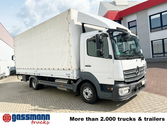 Dropside/ Flatbed truck Mercedes-Benz Atego 818/23 L 4x2 mit Sörensen LBW: picture 9