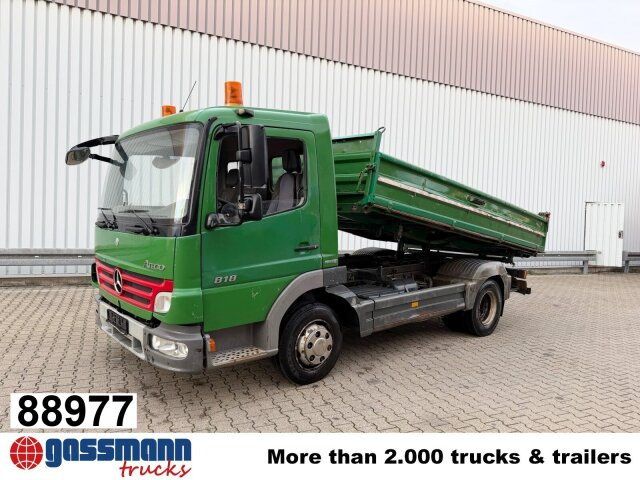 Mercedes-Benz Atego 818 K 4x2, 2x AHK - Tipper: picture 1 Mercedes-Benz Atego 818 K 4x2, 2x AHK - Tipper: picture 1