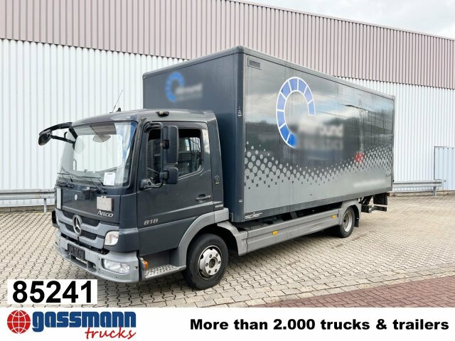 Mercedes-Benz Atego 818 L 4x2 mit MBB LBW, 4x Vorhanden! - Box truck: picture 1 Mercedes-Benz Atego 818 L 4x2 mit MBB LBW, 4x Vorhanden! - Box truck: picture 1
