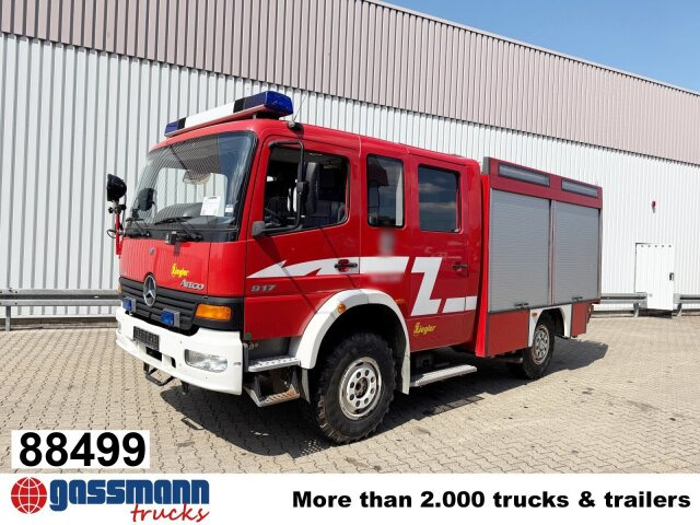 Mercedes-Benz Atego 917 4x4, LF 10, Einzelbereifung, AT-Motor - Fire engine: picture 1 Mercedes-Benz Atego 917 4x4, LF 10, Einzelbereifung, AT-Motor - Fire engine: picture 1