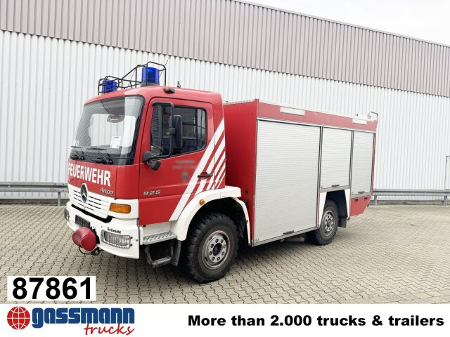 Mercedes-Benz Atego 925 4x4, Seilwinde, Einzelbereifung, - Fire engine: picture 1 Mercedes-Benz Atego 925 4x4, Seilwinde, Einzelbereifung, - Fire engine: picture 1