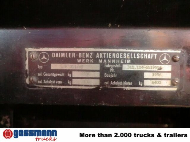 Mercedes-Benz LAF 311 4x4 LF16, Feuerwehr - Fire engine: picture 3 Mercedes-Benz LAF 311 4x4 LF16, Feuerwehr - Fire engine: picture 3