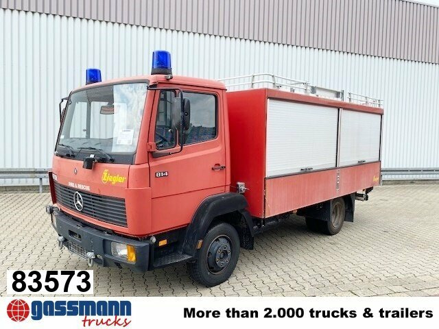 Mercedes-Benz LK 814 F 4x2, Ziegler RW1, 6-Zylinder Motor - Fire engine: picture 1 Mercedes-Benz LK 814 F 4x2, Ziegler RW1, 6-Zylinder Motor - Fire engine: picture 1