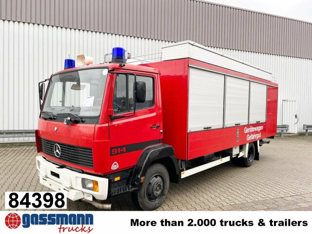 Mercedes-Benz LK 914 4x2, Gerätewagen für Gefahrgut, - Fire engine: picture 1 Mercedes-Benz LK 914 4x2, Gerätewagen für Gefahrgut, - Fire engine: picture 1