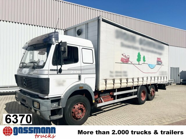 Mercedes-Benz SK 2435 L 6x2, V8 - Dropside/ Flatbed truck: picture 1 Mercedes-Benz SK 2435 L 6x2, V8 - Dropside/ Flatbed truck: picture 1