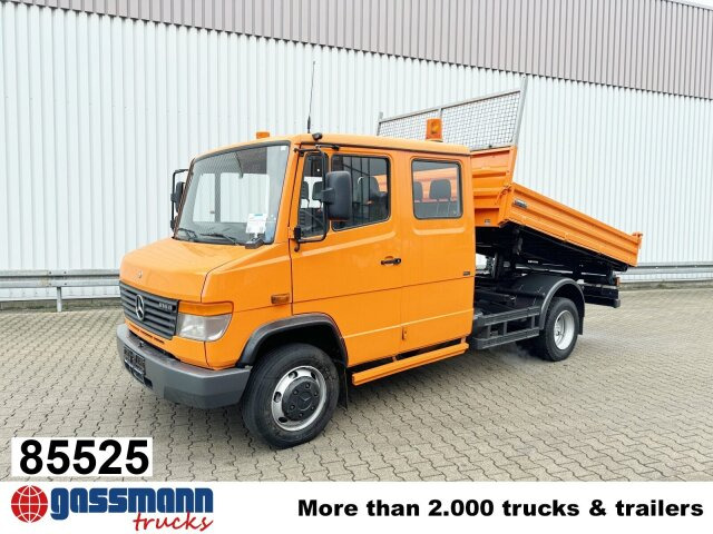 Mercedes-Benz Vario 816 D 4x2 Doka, 2x AHK, Meiller Kipper, - Tipper van, Crew cab van: picture 1 Mercedes-Benz Vario 816 D 4x2 Doka, 2x AHK, Meiller Kipper, - Tipper van, Crew cab van: picture 1