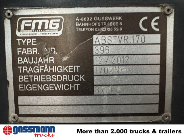 Palfinger PKG 12001 B, Absattelkonsole, Funk - Truck mounted crane: picture 2 Palfinger PKG 12001 B, Absattelkonsole, Funk - Truck mounted crane: picture 2