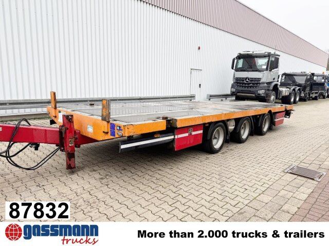 RUFA ZHP 24-32, TwistLock-Verriegelungen, - Dropside/ Flatbed trailer: picture 1 RUFA ZHP 24-32, TwistLock-Verriegelungen, - Dropside/ Flatbed trailer: picture 1
