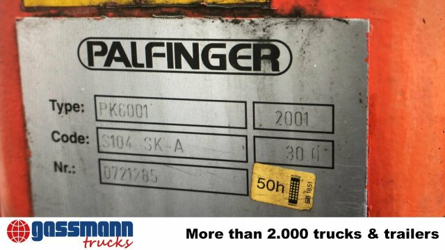 Renault D 180.75 4x2 mit Kran Palfinger PK6001 - Dropside/ Flatbed truck, Crane truck: picture 3 Renault D 180.75 4x2 mit Kran Palfinger PK6001 - Dropside/ Flatbed truck, Crane truck: picture 3