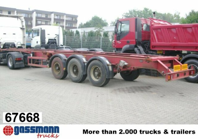 SAnh Container Chassis - Container transporter/ Swap body semi-trailer: picture 1 SAnh Container Chassis - Container transporter/ Swap body semi-trailer: picture 1