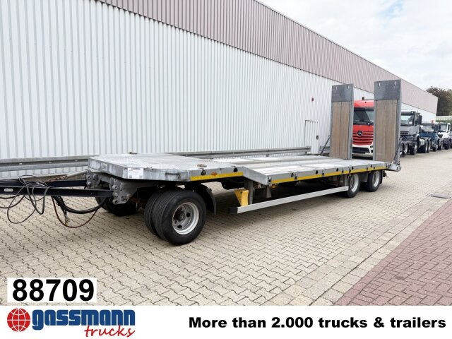TF 3 Schwebheim, Verzinkt, hydr. Rampen, Verbr. - Low loader trailer: picture 1 TF 3 Schwebheim, Verzinkt, hydr. Rampen, Verbr. - Low loader trailer: picture 1