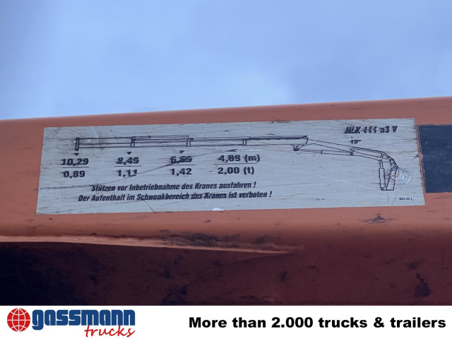 Unimog U400 4x4, Frontzapfwelle, Kipper, Kran MKG HKL - Tipper, Crane truck: picture 4 Unimog U400 4x4, Frontzapfwelle, Kipper, Kran MKG HKL - Tipper, Crane truck: picture 4