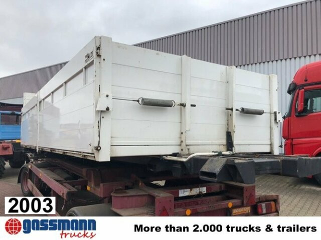 Wechselbrücke mit Kranvorrichtung - Flatbed body: picture 1 Wechselbrücke mit Kranvorrichtung - Flatbed body: picture 1