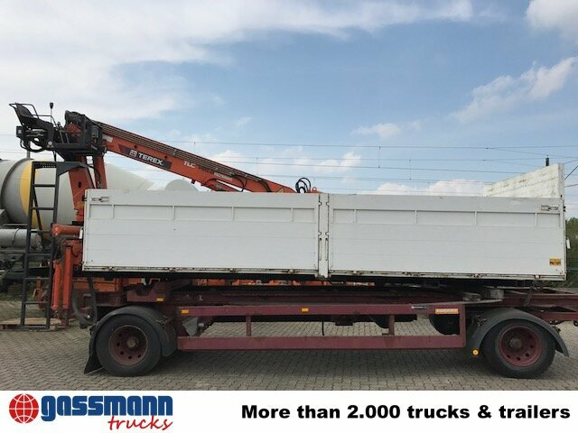 Wechselbrücke mit Kranvorrichtung - Flatbed body: picture 4 Wechselbrücke mit Kranvorrichtung - Flatbed body: picture 4