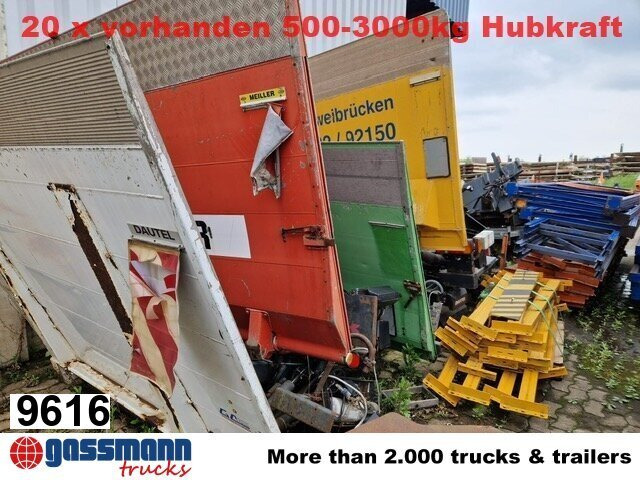 Diverse Ladebordwände 1-2to, demontiert, - Tail lift: picture 1 Diverse Ladebordwände 1-2to, demontiert, - Tail lift: picture 1