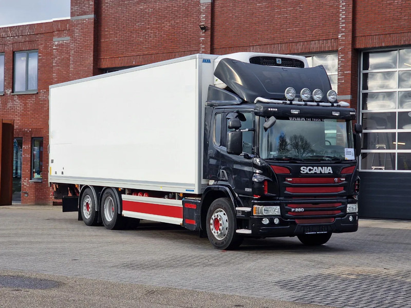 Scania P280 6x2*4 - Thermoking frigo - Loadlift - Steering axle - Full air - 5.10 WB - Refrigerated truck: picture 1 Scania P280 6x2*4 - Thermoking frigo - Loadlift - Steering axle - Full air - 5.10 WB - Refrigerated truck: picture 1