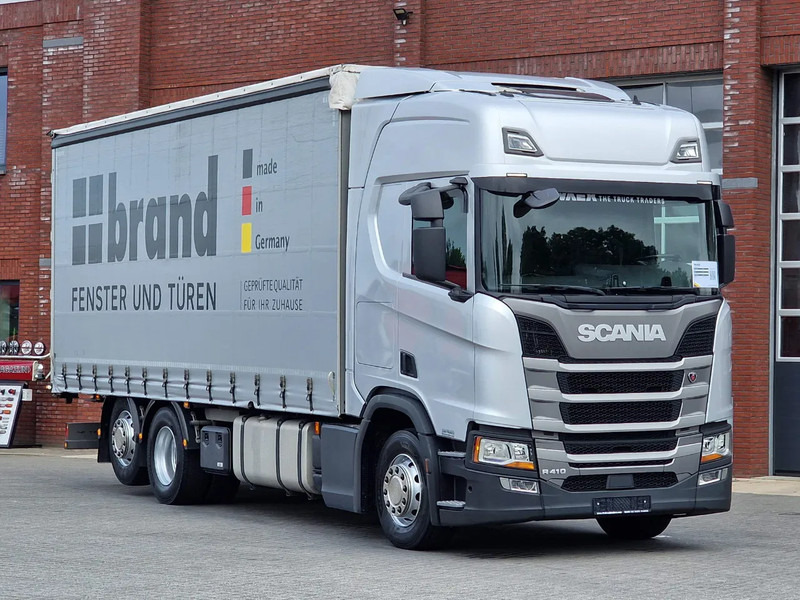 Scania R410 Highline 6x2 - Curtain sider - Retarder - Night clima - Forklift connection - Curtain side truck: picture 1 Scania R410 Highline 6x2 - Curtain sider - Retarder - Night clima - Forklift connection - Curtain side truck: picture 1