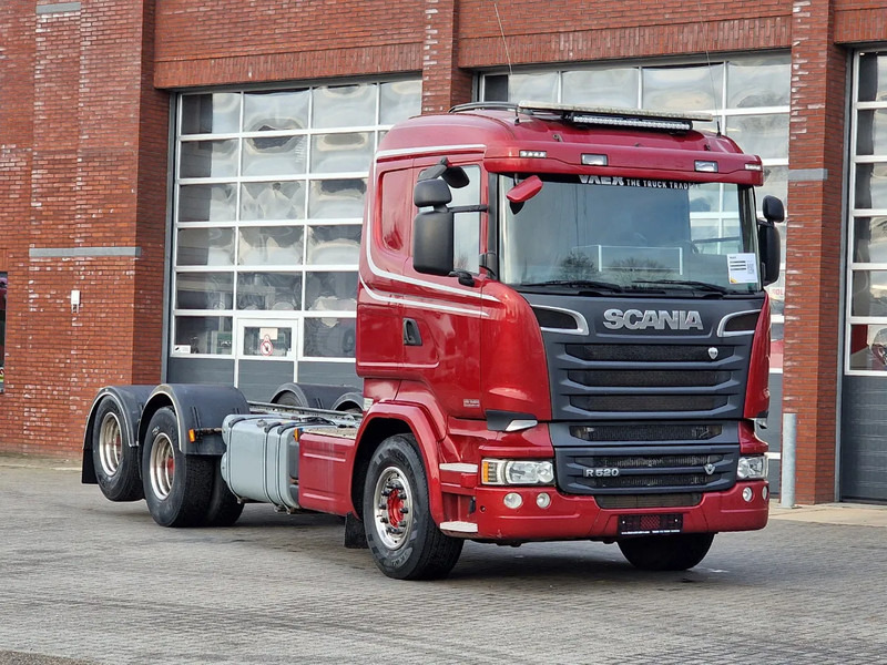 Scania R520 V8 6x2 Chassis - 4.50 WB - Euro 6 - Full air - Cab chassis truck: picture 1 Scania R520 V8 6x2 Chassis - 4.50 WB - Euro 6 - Full air - Cab chassis truck: picture 1