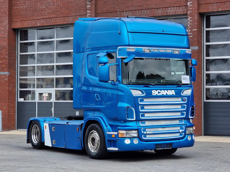 Scania R500 V8 Topline 4x2 - Manual gearbox - Retarder - Full air - Euro 5 - Tractor unit: picture 1 Scania R500 V8 Topline 4x2 - Manual gearbox - Retarder - Full air - Euro 5 - Tractor unit: picture 1
