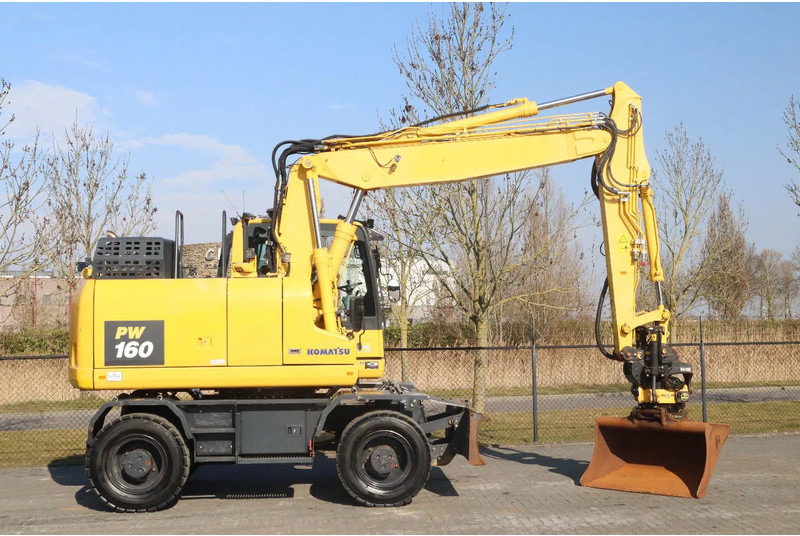 Komatsu PW160-11 | ENGCON TILTROTATOR | BUCKET | TRAILER HYDR. - Wheel excavator: picture 4 Komatsu PW160-11 | ENGCON TILTROTATOR | BUCKET | TRAILER HYDR. - Wheel excavator: picture 4