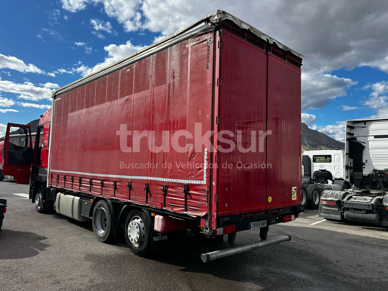 RENAULT T480 HIGH SLEEPER CAB 6X2*4 ejes 6x2*4 - Curtain side truck: picture 4 RENAULT T480 HIGH SLEEPER CAB 6X2*4 ejes 6x2*4 - Curtain side truck: picture 4