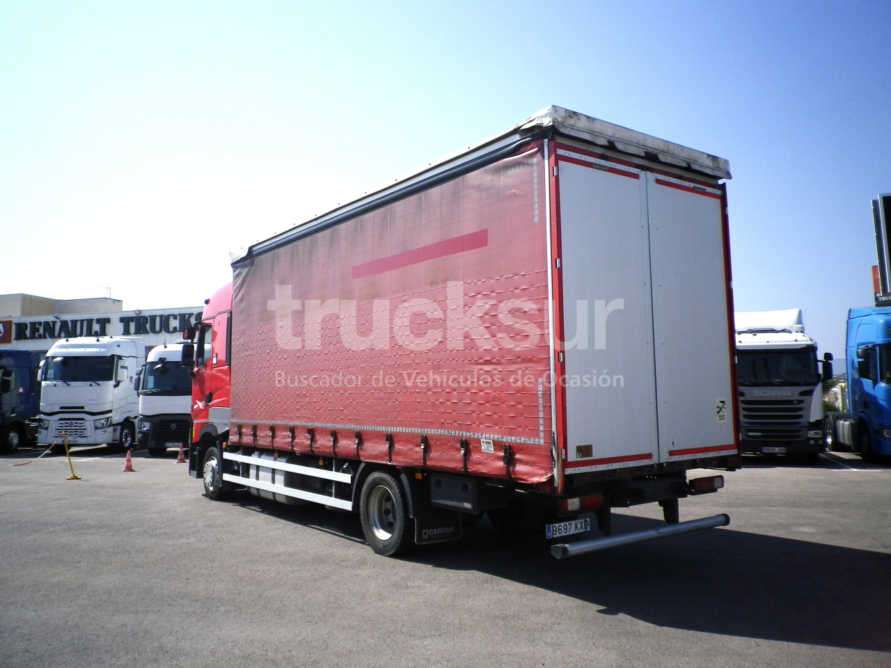 RENAULT T480 HIGH SLEEPER CAB - Curtain side truck: picture 5 RENAULT T480 HIGH SLEEPER CAB - Curtain side truck: picture 5