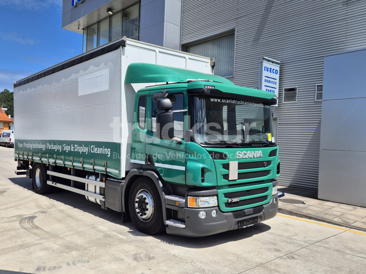 SCANIA P320 - Curtain side truck: picture 2 SCANIA P320 - Curtain side truck: picture 2