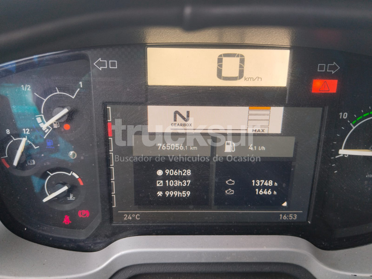 Tractor unit RENAULT T480 SLEEPER CAB: picture 23