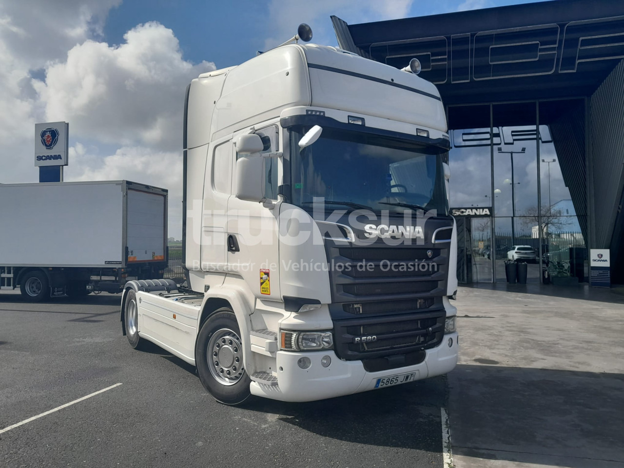 Tractor unit SCANIA R580 TOPLINE: picture 1