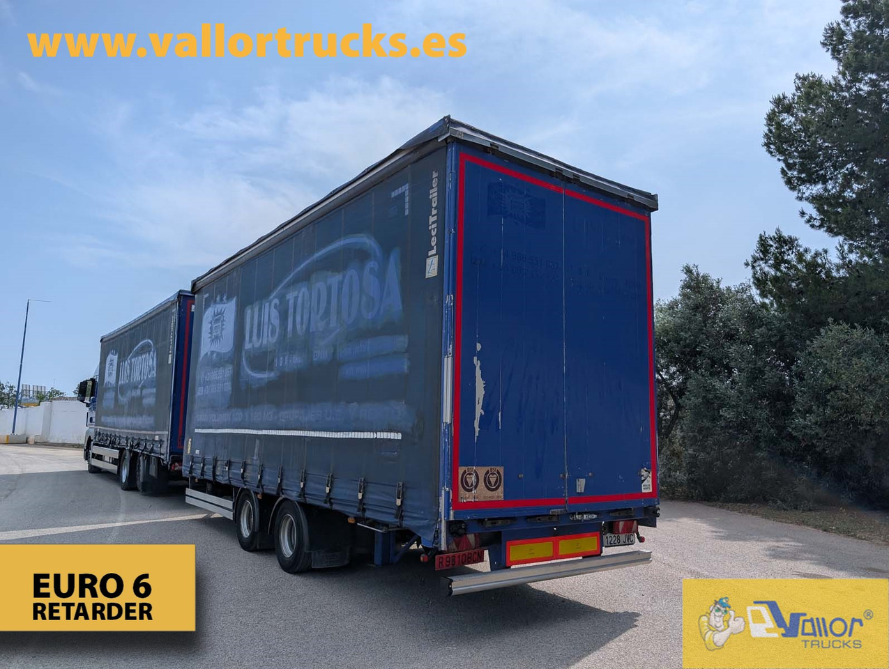 MAN TGX 26.440 - ROAD TRAIN - Curtain side truck: picture 4 MAN TGX 26.440 - ROAD TRAIN - Curtain side truck: picture 4