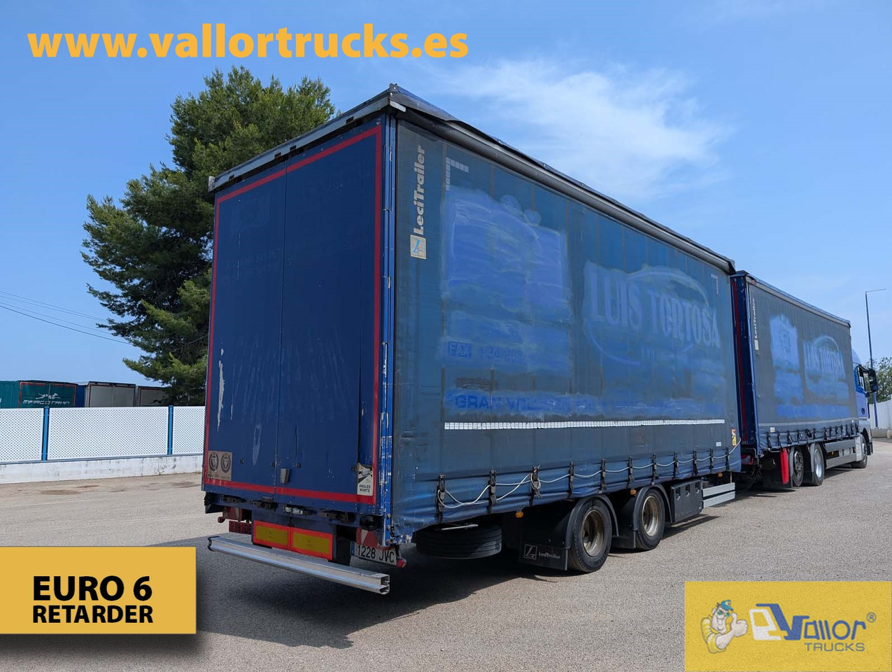 MAN TGX 26.440 - ROAD TRAIN - Curtain side truck: picture 3 MAN TGX 26.440 - ROAD TRAIN - Curtain side truck: picture 3