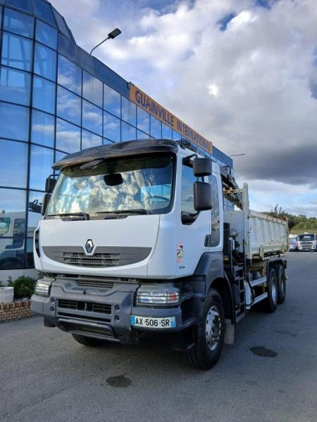 Renault Kerax 380 DXI - Tipper, Crane truck: picture 1 Renault Kerax 380 DXI - Tipper, Crane truck: picture 1