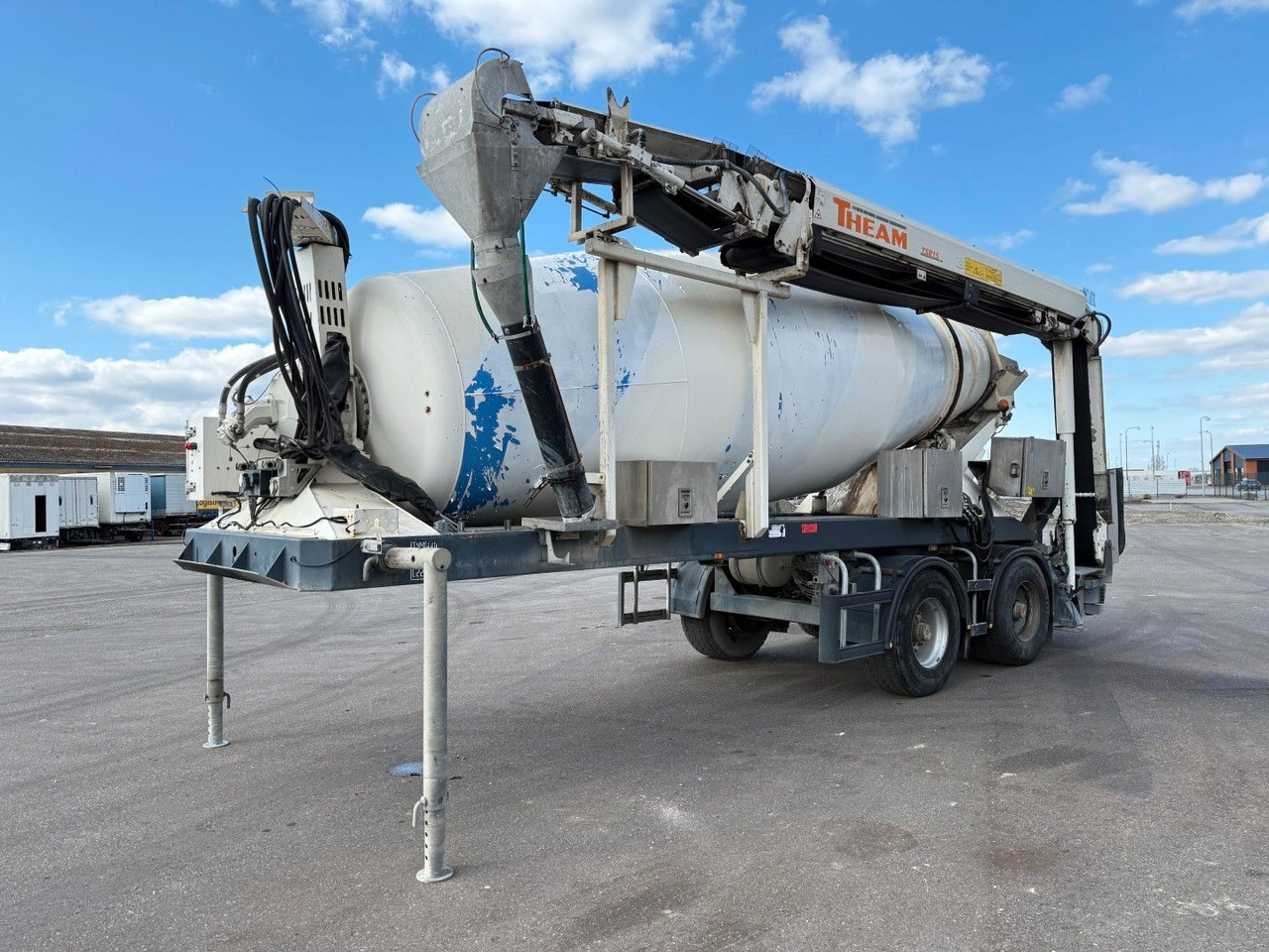 De Buf BM 12-36-2SPR w/ Belt Theam TSR15 / Beton - Concrete mixer semi-trailer: picture 2 De Buf BM 12-36-2SPR w/ Belt Theam TSR15 / Beton - Concrete mixer semi-trailer: picture 2
