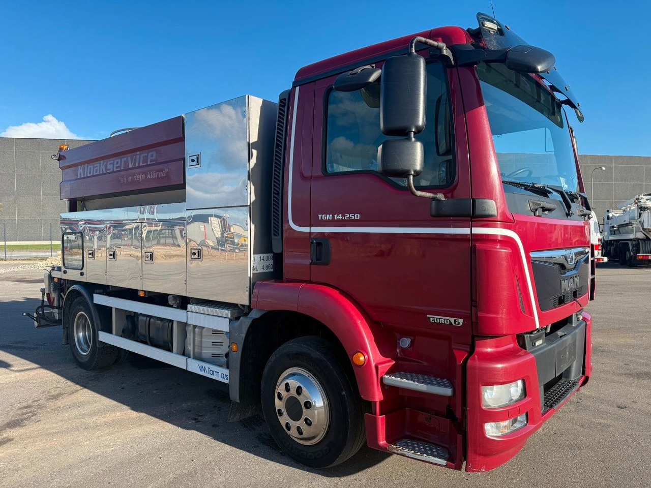 MAN TGM 14.250 VM-Tarm Stainless Steel 4000 l. Kombi - Vacuum truck: picture 2 MAN TGM 14.250 VM-Tarm Stainless Steel 4000 l. Kombi - Vacuum truck: picture 2