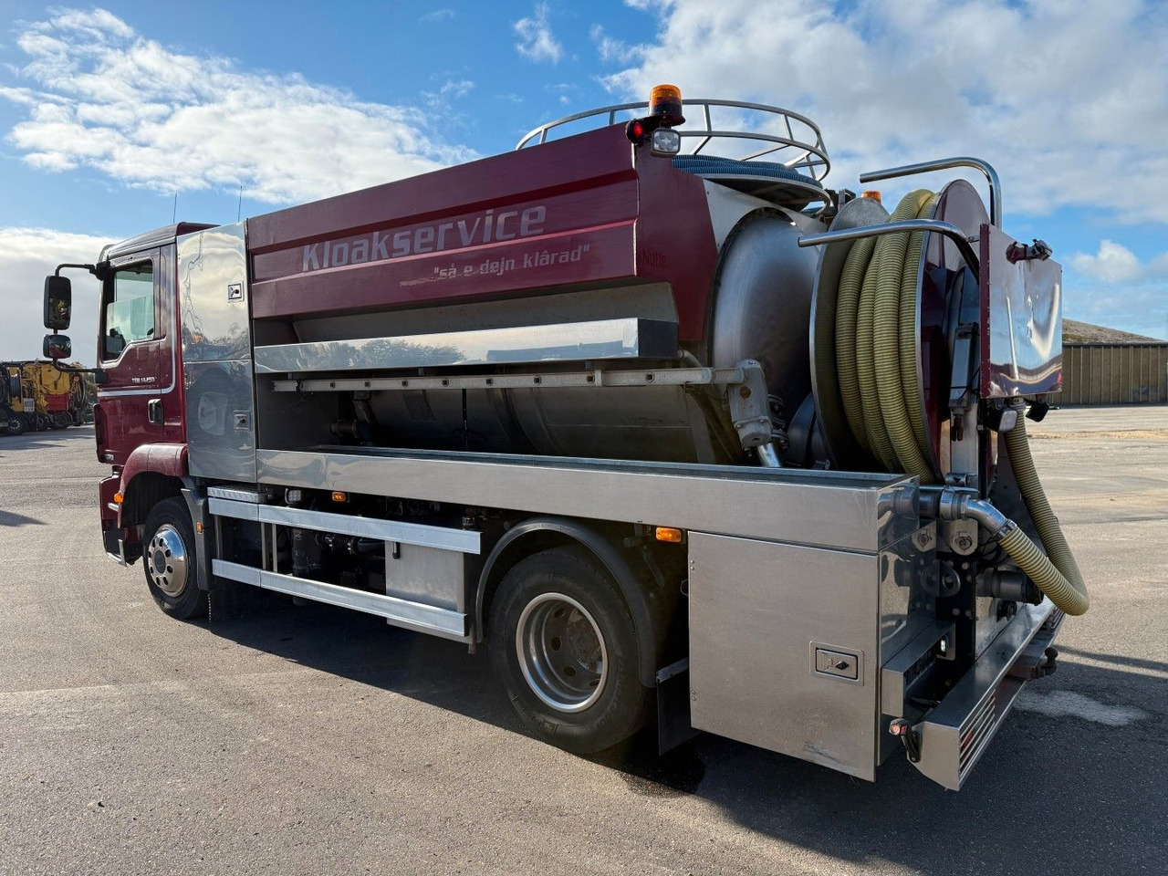 MAN TGM 14.250 VM-Tarm Stainless Steel 5600 l. Kombi - Vacuum truck: picture 4 MAN TGM 14.250 VM-Tarm Stainless Steel 5600 l. Kombi - Vacuum truck: picture 4