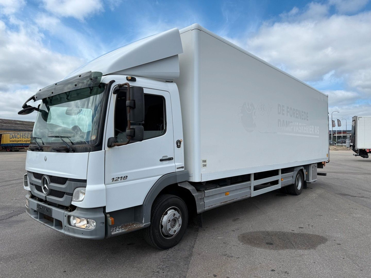 Mercedes-Benz Atego 1218 4x2 Euro 5 8,0 m. koffer - Box truck: picture 1 Mercedes-Benz Atego 1218 4x2 Euro 5 8,0 m. koffer - Box truck: picture 1