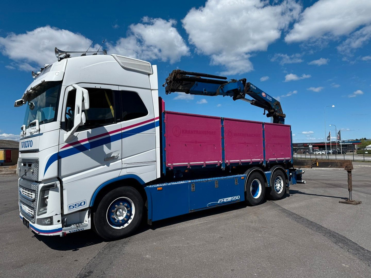 Volvo FH 16.550 6x24 / Crane HMF 3220K4 Euro 6 - Crane truck: picture 2 Volvo FH 16.550 6x24 / Crane HMF 3220K4 Euro 6 - Crane truck: picture 2