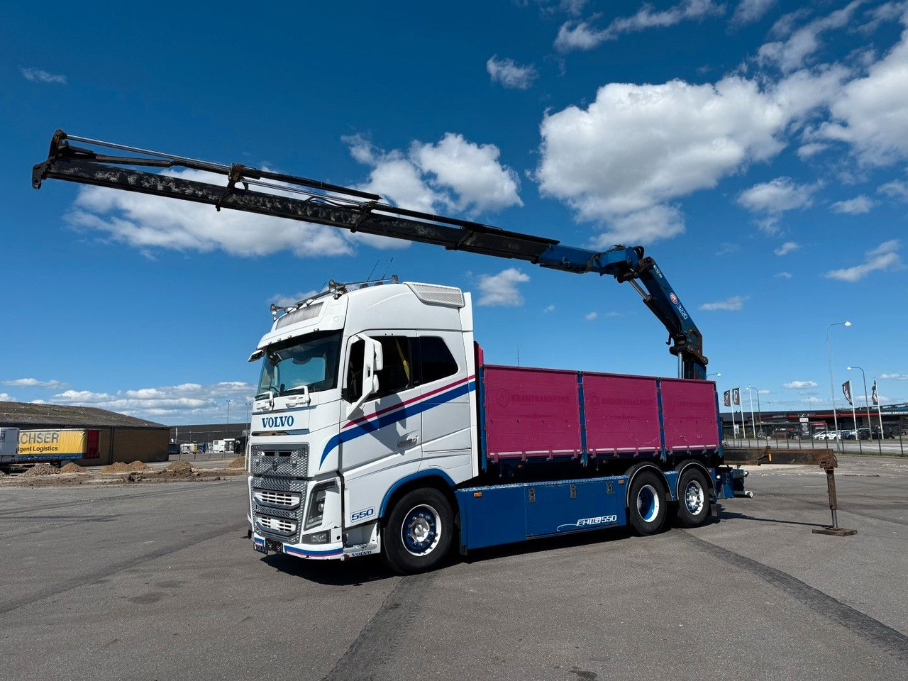 Volvo FH 16.550 6x24 / Crane HMF 3220K4 Euro 6 - Crane truck: picture 1 Volvo FH 16.550 6x24 / Crane HMF 3220K4 Euro 6 - Crane truck: picture 1