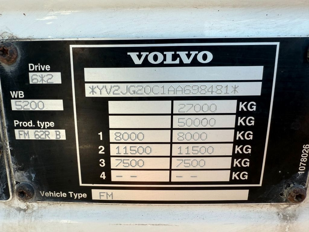 Tanker truck Volvo FM460 8x2*6 24.000 l. ADR Tank Volvo FM460 8x2*6 24.000 l. ADR Tanktruck: picture 18