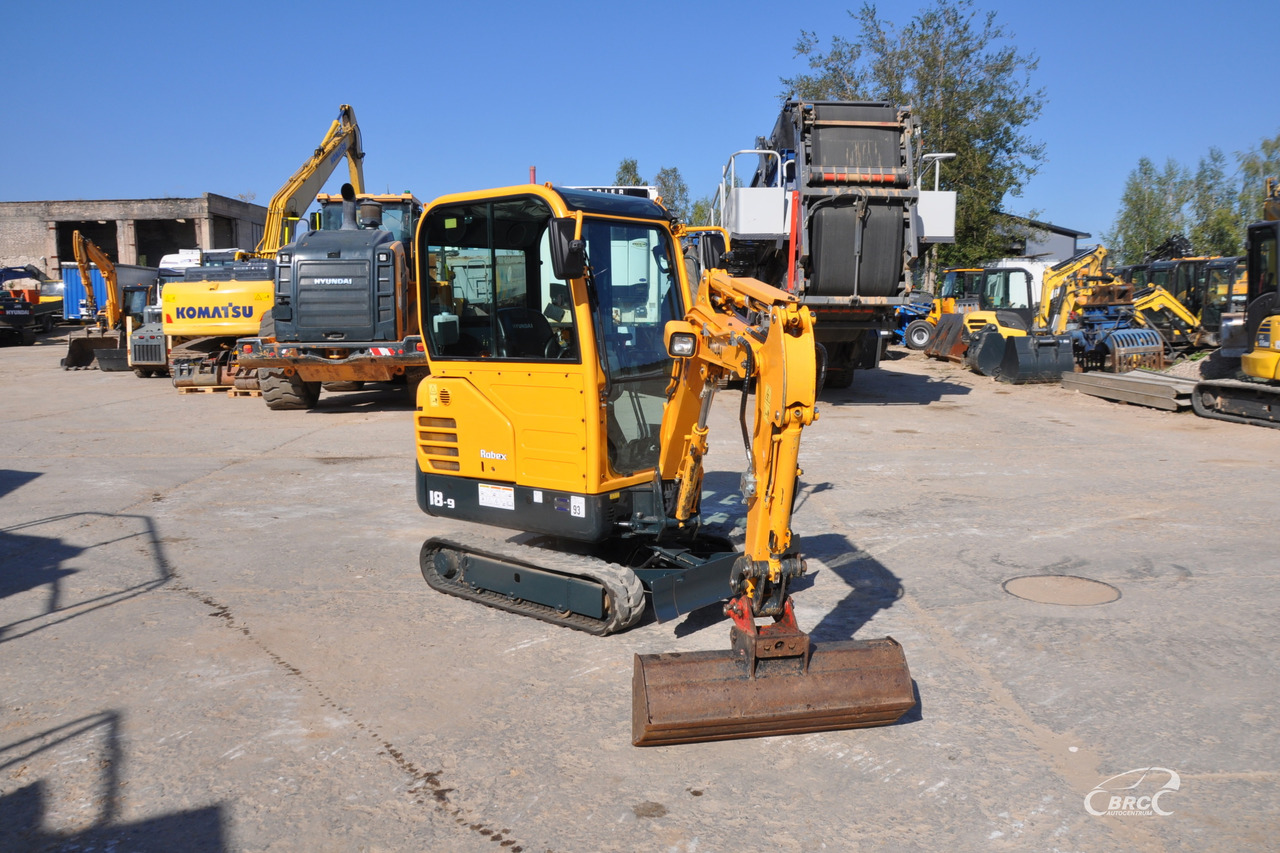 Hyundai R18-9 - Mini excavator: picture 2 Hyundai R18-9 - Mini excavator: picture 2