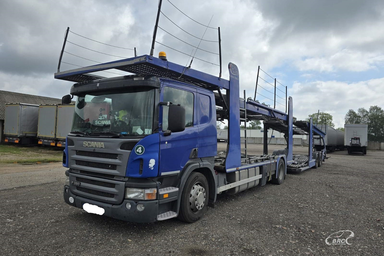 Scania P 380 - Car transporter truck: picture 1 Scania P 380 - Car transporter truck: picture 1